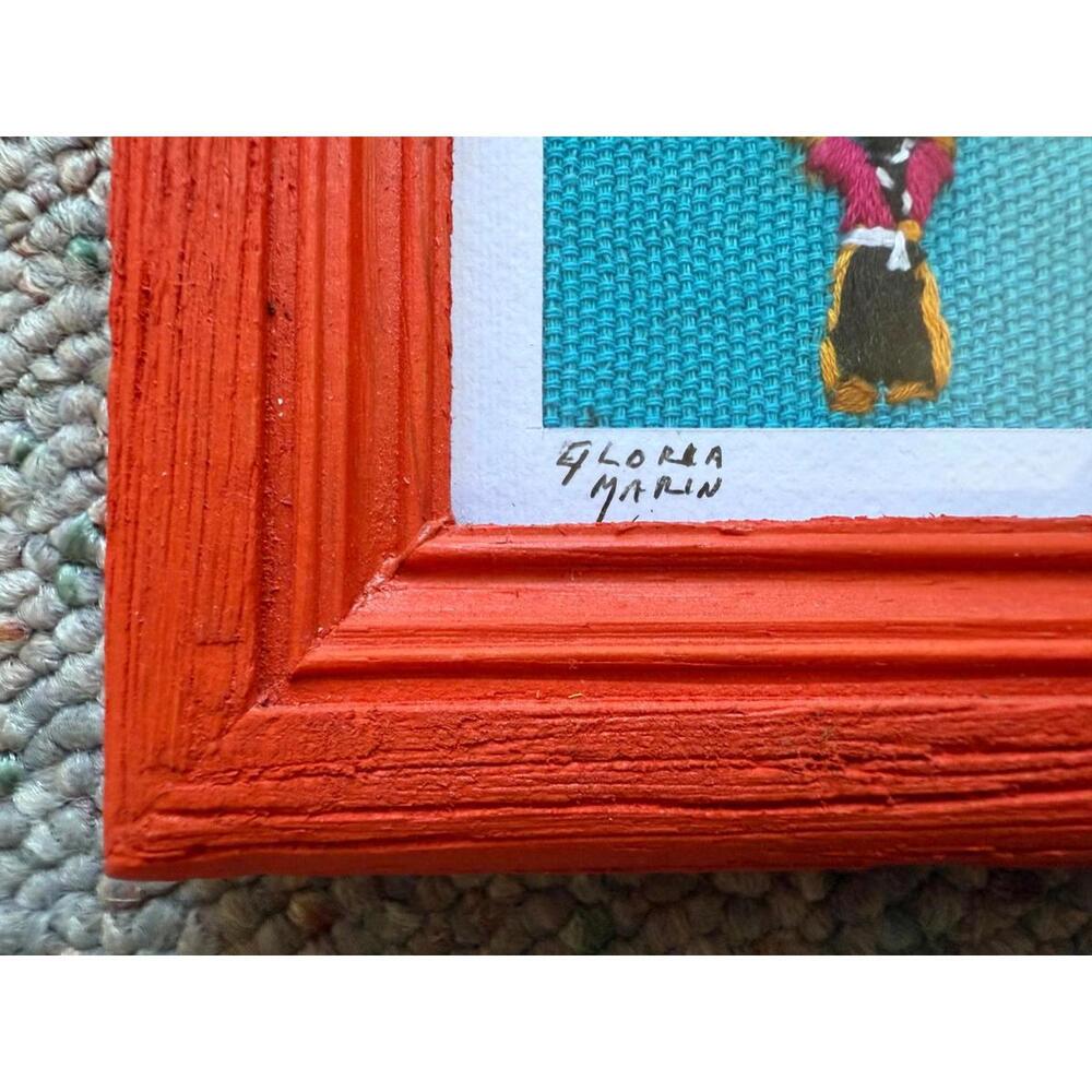 Handmade Embroidered Mexican Folk Art by Gloria Marin Rendon - Picture 3 of 4